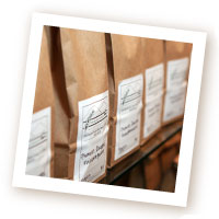 Bags of Coffee Ready to Take Home